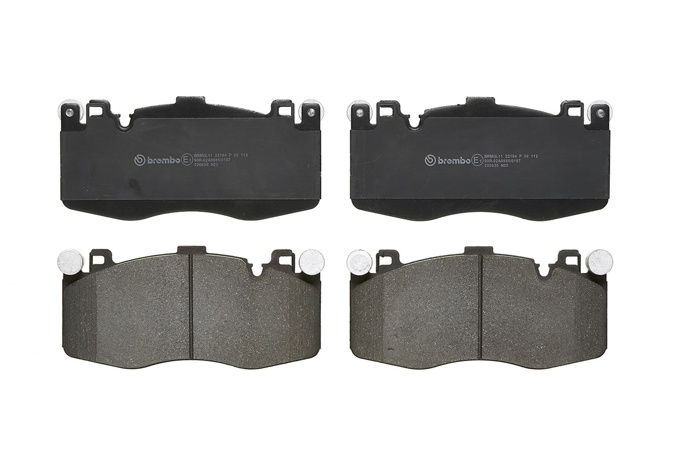 A.B.S. P 06 112 BREMBO Bremsbelagsatz, Scheibenbremse